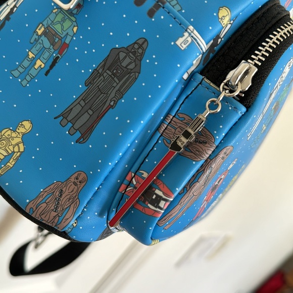 Star Wars x Loungefly Action Figures AOP Character Mini Backpack main image 4